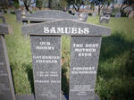 SAMUELS Percy Reginald 1930-1992 & Catherine Frances 1921-2002 