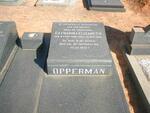OPPERMAN Philippus Albertus 1903-1972 & Catharina Elizabeth OPPERMAN 1909-1994 