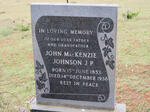 JOHNSON John MacKenzie 1853-1936
