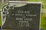 FOURIE Ryno Louis 1918-1984