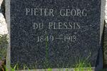 PLESSIS Pieter Georg, du 1849-1913