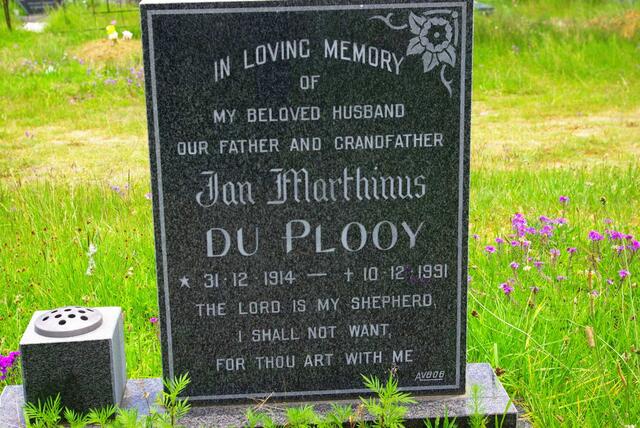 PLOOY Jan Marthinus, du 1914-1991