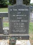 KOCK Celeste Marie, de 1974-1977