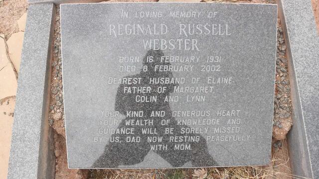 WEBSTER Reginald Russell 1931-2002