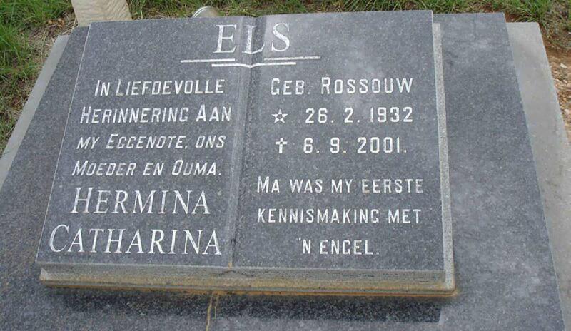 ELS Hermina Catharina 1932-2001
