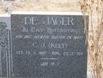 JAGER C.J., de nee KEET 1882-1971