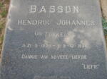 BASSON Hendrik Johannes 1928-1996 & & Matilda 1934- 