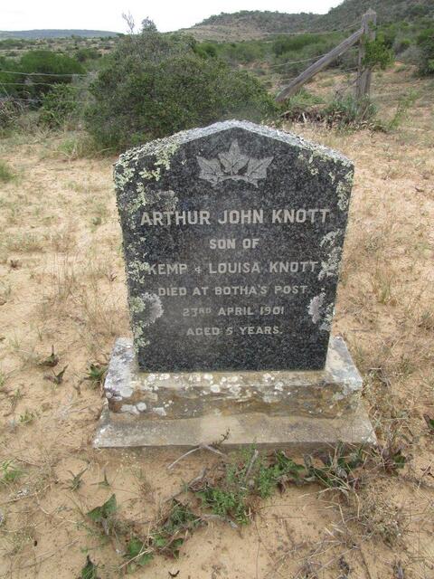 KNOTT Arthur John -1901