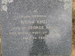 KNOTT Rhoda -1916
