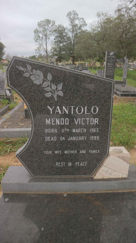 YANTOLO Mendo Victor 1963-1999