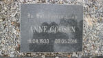 GOOSEN Anne 1933-2014