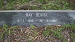 NEUWENHUIS Ray Denise 1938-1941