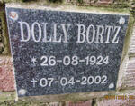 BORTZ Dolly 1924-2002