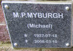MYBURGH M.P. 1937-2008