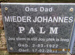 PALM Mieder Johannes 1922-2011