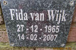 WIJK Fida, van 1965-2007