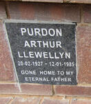 PURDON Arthur Llewellyn 1927-1985