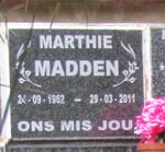 MADDEN Marthie 1962-2011