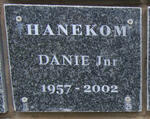 HANEKOM Danie 1957-2002