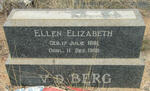 BERG Ellen Elizabeth, v.d. 1881-1968