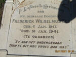 ELS Frederick Wilhelmus 1917-1941