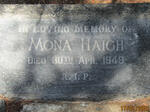HAIGH Mona -1949
