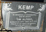 KEMP Tim Alfred 1975-2020