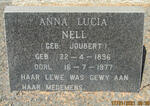 NELL Anna Lucia nee JOUBERT 1896-1977