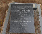 ? Petrus Johannes 1917-1988 & Magrietha Elizabeth 1917-2004