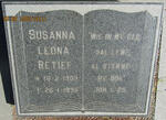 RETIEF Susanna Leona 1909-1995