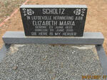 SCHOLTZ Elizabeth Maria 1932-2001
