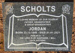 SCHOLTS Jordan 1946-2021