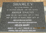 SHAMLEY Andrew Ignatius 1920-1983 & Helen Mary 1917-2011