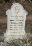 TERBLANCHE Mary Sophia nee FUTCHER 1907-1936