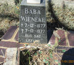 WIENEKE Baba 1977-1977