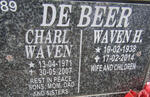 BEER Charl Waven, de 1971-2007 :: BEER Waven H., de 1938-2014