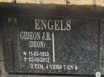 ENGELS Gideon J.R. 1933-2012