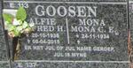GOOSEN Alfred H. 1938-2015 & Mona C.E. 1934-
