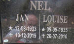 NEL Jan 1933-2019 & Louise 1935-2010