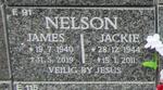 NELSON James 1940-2019 & Jackie 1944-2011