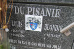 PISANIE Louis, du 1933-2014 & Blondie 1937-
