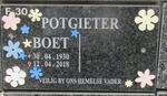 POTGIETER Boet 1930-2018