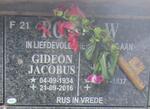 ROSSOUW Gideon Jacobus 1934-2016 & J. 1937-