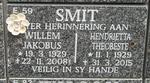 SMIT Willem Jakobus 1929-2008 & Hendrietta Theobeste 1929-2015