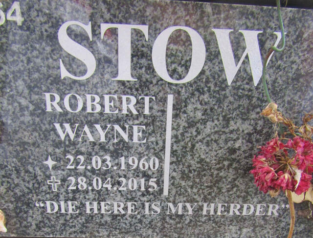 STOW Robert Wayne 1960-2015