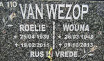 WEZOP Roelie, van 1939-2011 & Wouna 1948-2013
