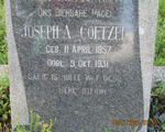 COETZEE Joseph A. 1857-1931