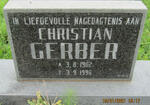 GERBER Christian 1902-1996