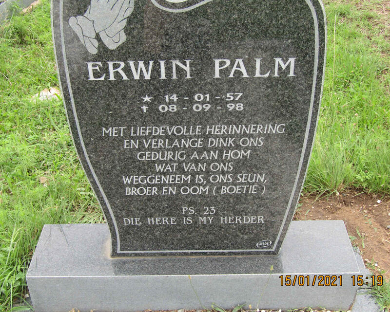 PALM Erwin 1957-1998