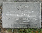 RANDT N. J., du 1910-1954